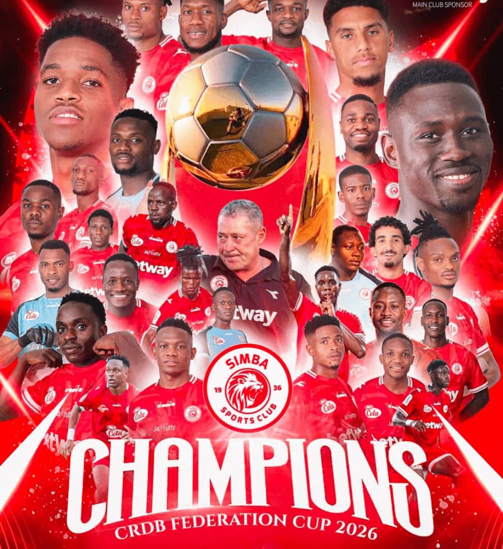 Simba Crowned CRDB Federation Cup Champions as Azam Hanged Themselves 
